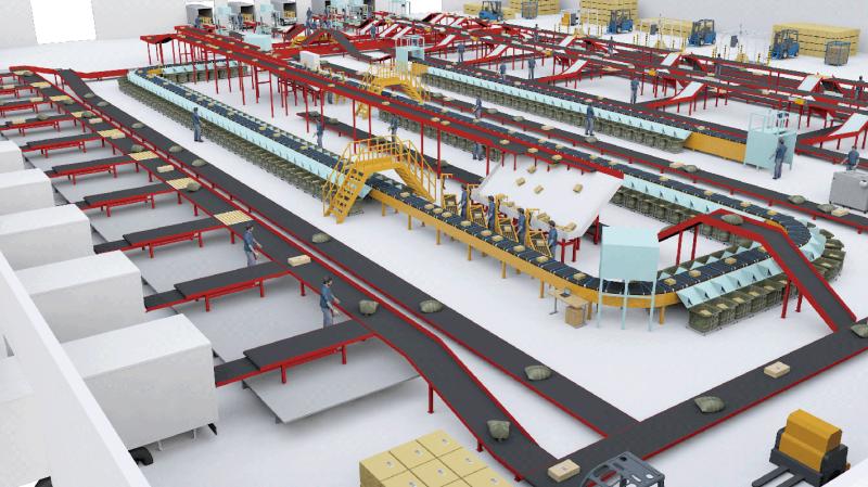 High-Speed Automatic Sorting System