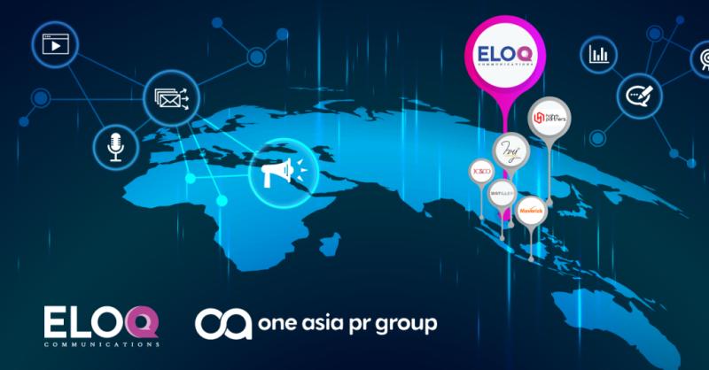 EloQ Communications launches the One Asia PR Group brand, a one-stop service for PR solutions in Asia