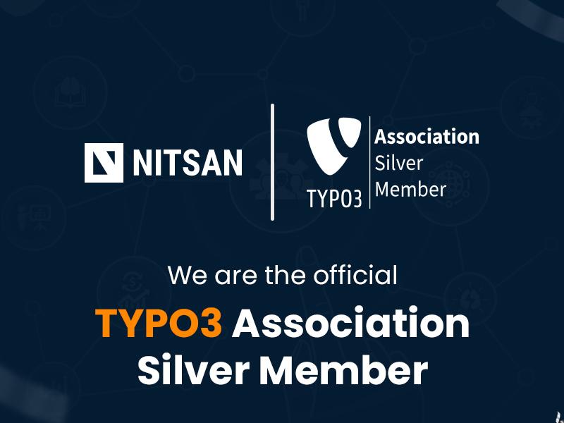 NITSAN features as Official TYPO3 Association Silver Member: Marks a Decade to Innovation
