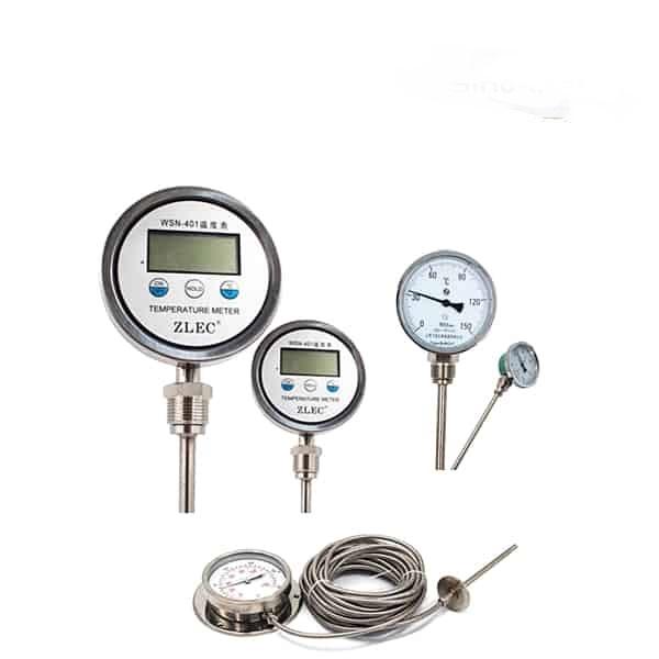 Remote Bimetallic Thermometer