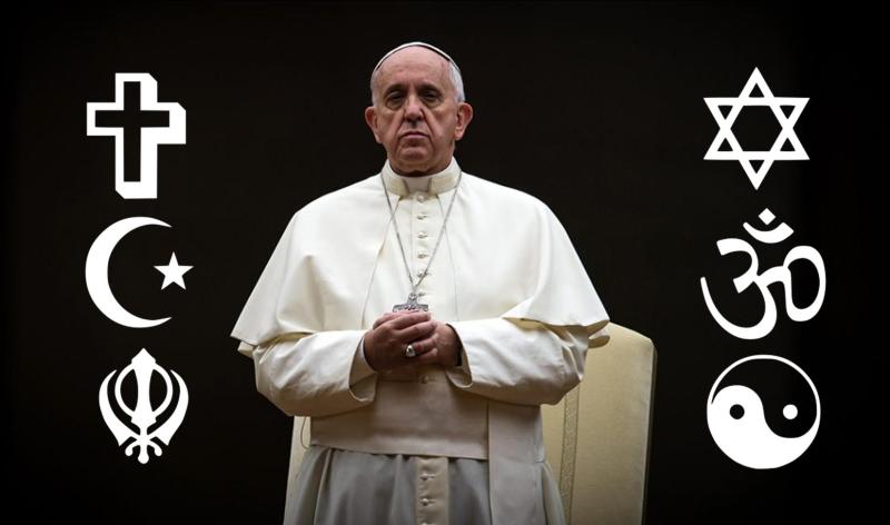 Pope Francis Claims that there are No False Religions Since