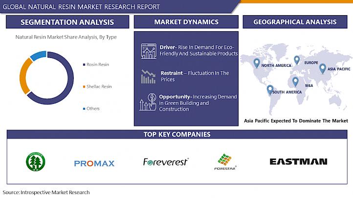 Global Natural Resin Market Projected To Show Strong Growth