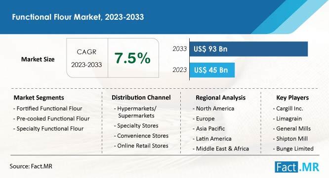 Functional Flour Market Is Estimated To Reach At US$ 93 Billion