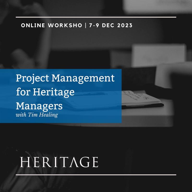 Project Management for U.S. Heritage Managers: Exclusive Training Offer