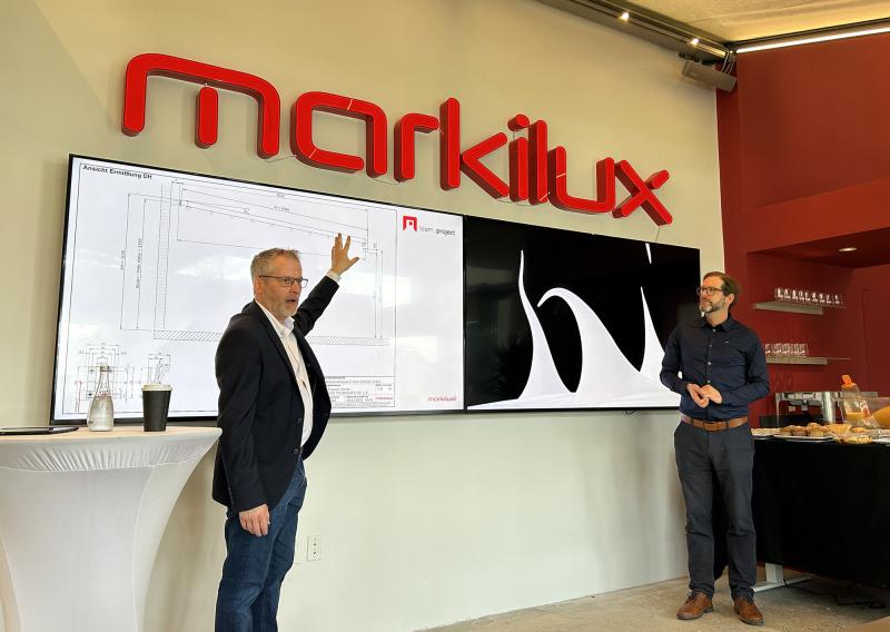 Since April of this year, markilux is represented by a second showroom in the US.