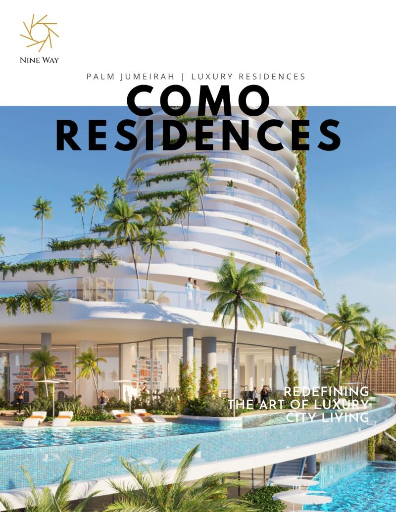 Introducing Como Residences, Palm Jumeirah, Dubai