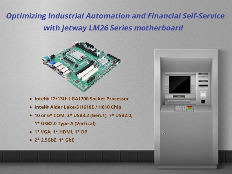 Optimizing Industrial Automation and Financial Self-Service