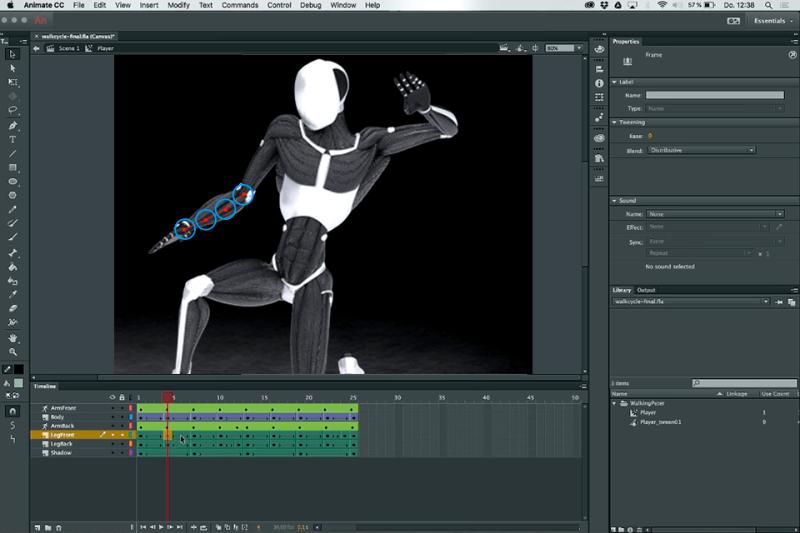 Motion capture animation software