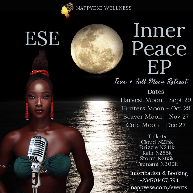 ESE INNER PEACE EP Tour & Full Moon Wellness Retreat