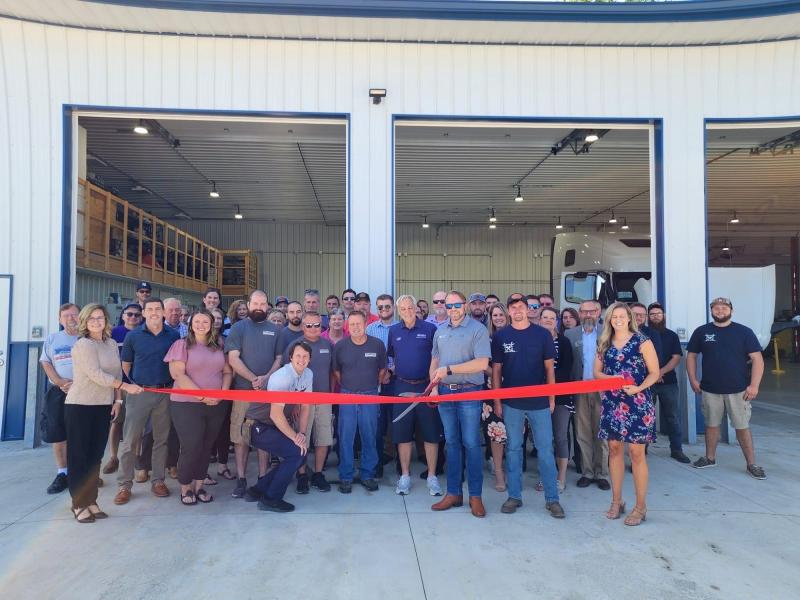 Grand Opening and Ribbon Cutting of Scottsburg Fleet Service