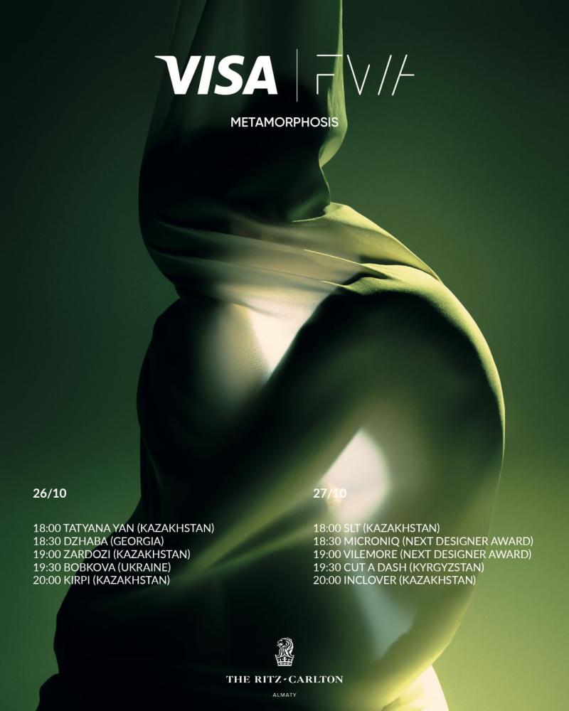 Kazakhstan Takes Center Stage: VISA Fashion Week Almaty announces its eight season.