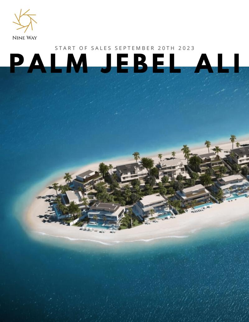 Dubai's Palm Jebel Ali Unveils First Villas for Sale