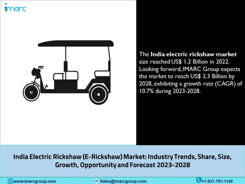 India Electric Rickshaw Market: Industry Trends, Share, Size, Growth, Opportunity and Forecast 2023-2028