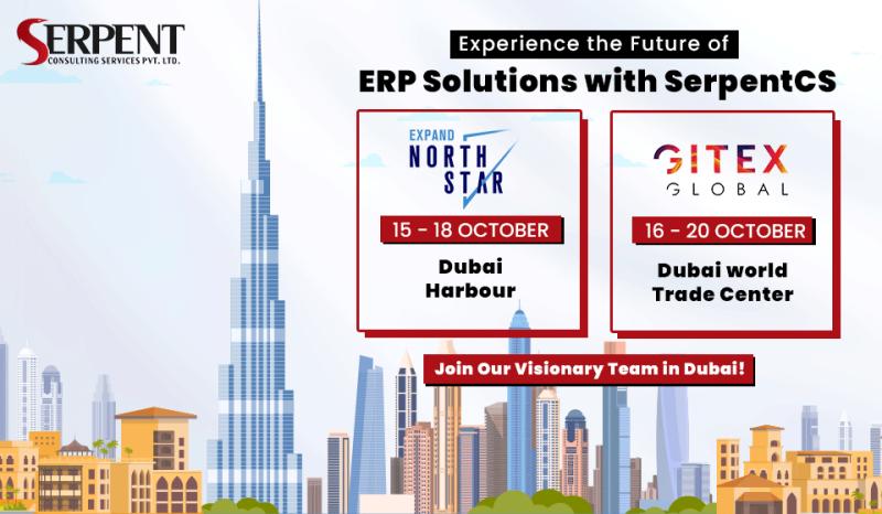 Serpent Consulting Services to Showcase the Future of ERP at GITEX 2023