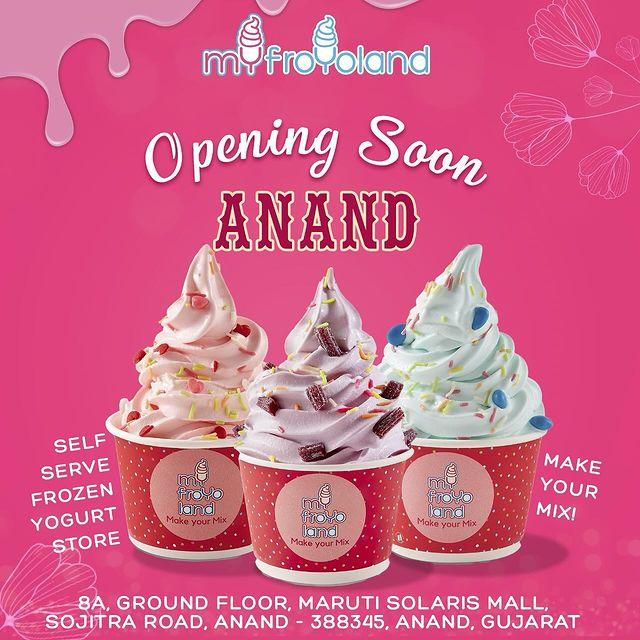 The countdown has begun! India's premium self serve frozen yogurt is opening its doors for the first time in your city!
