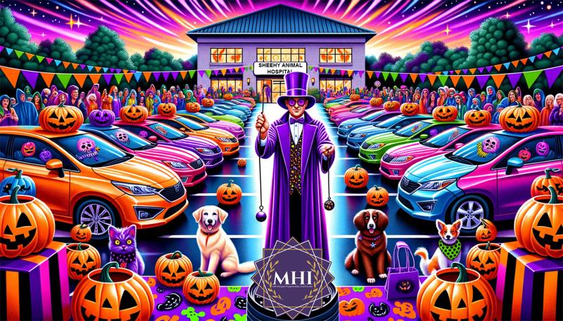 Michigan Hypnosis Institute, LLC Brings It's Hypnotic Presence to Sheehy's Howl-o-ween Trunk or Treat Event