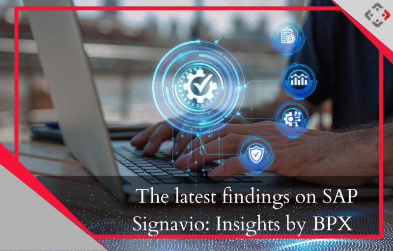 The latest findings on SAP Signavio: Insights by BPX