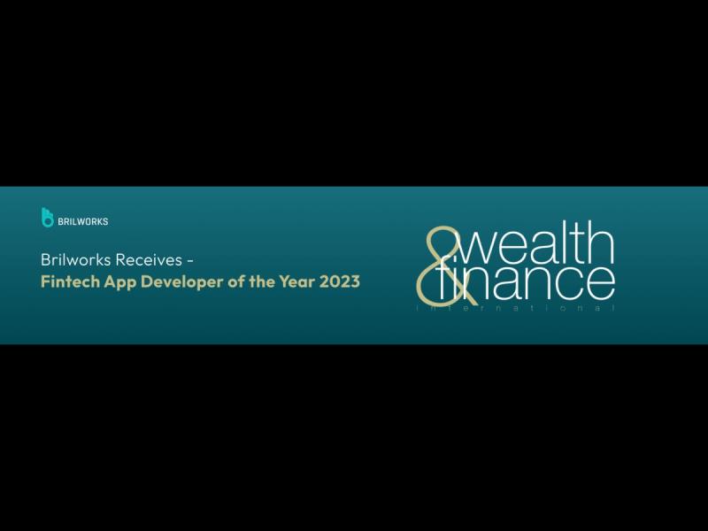 Brilworks Receives Prestigious Title of Fintech Application Developers of the Year 2023