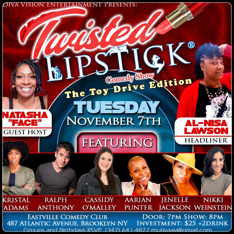 Twisted Lipstick Comedy Show Partners with Women In Need for