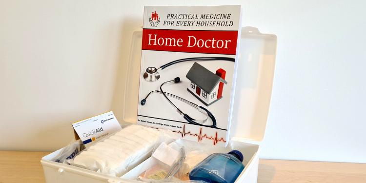 The Home Doctor book "Take Command of Your Health Journey Today"
