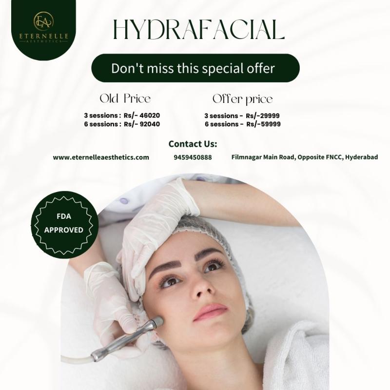 Discover Certified HydraFacial Treatment in Hyderabad: Cost, Uses, and Suitable for All Skin Types