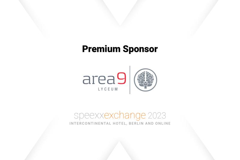 Area9 Lyceum Become Premium Sponsor of Speexx Exchange