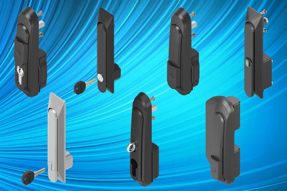 Standard program swinghandles for enclosures and cabinets from EMKA