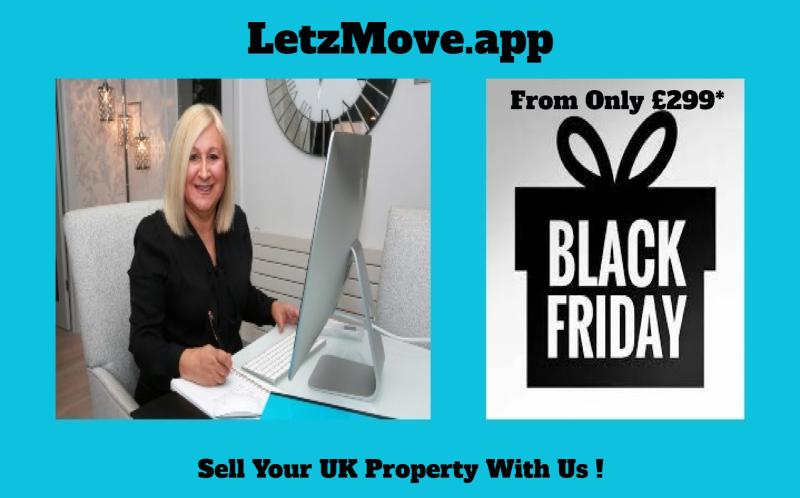 The LetzMove (UK Property Listing) App ( https://www.LetzMove.app) can Save You Time , Stress and Money on Black Friday 2023 !