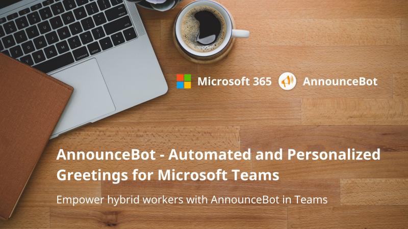 Teams free birthday bot for human resources to boost employee engagement and simplify virtual celebrations, and retention