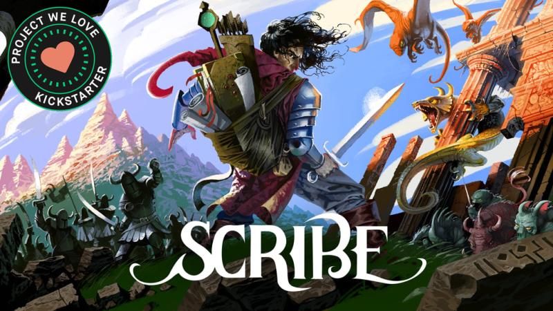 Scribe: A 2D Open World Action-Adventure RPG launches