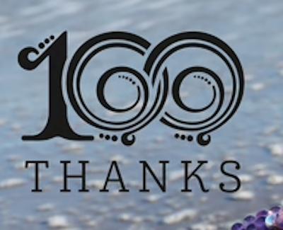 "100 Thanks": Embrace the present moment, one bead at a time