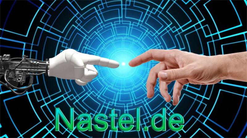 AI (Artificial Intelligence) and humans - at Nastel.de this connection is already tangible today. (© Marketing Nastasi GbR)