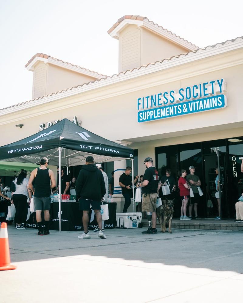 Grand opening party for Fitness Society 2nd location.