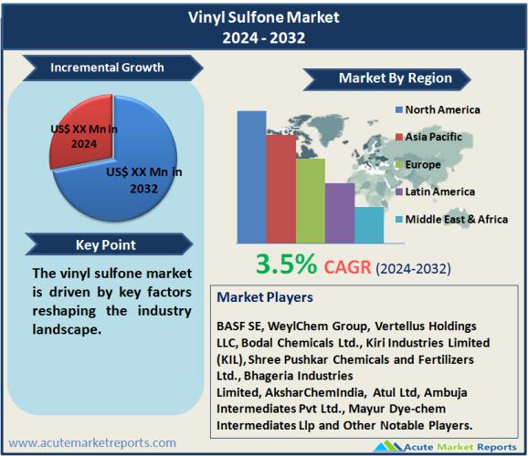 Vinyl Sulfone Market Size, Share, Trends, Growth And Forecast