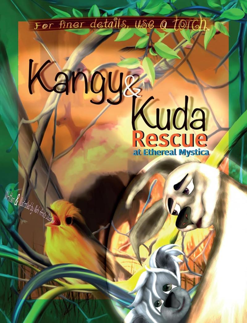 "Kangy and Kuda: Rescue at Ethereal Mystica" - A New Illustrated