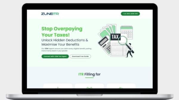 ZuneITR - Simplifying ITR Filing in India with O2M Tax Experts