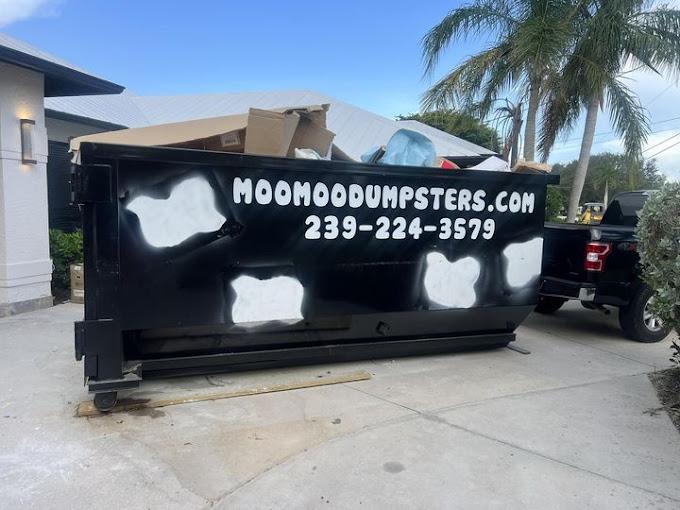 Moo Moo Dumpsters rises to the occasion with their dedicated Sanibel Island dumpster rental services.