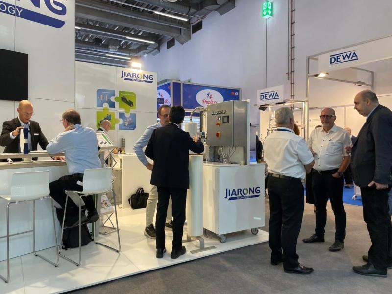 Jiarong GmbH exhibit at the 2024 Frankfurt ACHEMA Biochemical