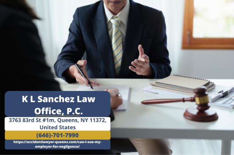 NYC Workers' Compensation Lawyer Keetick L. Sanchez Releases