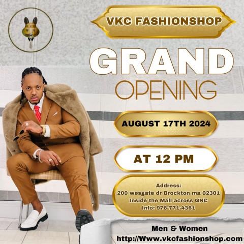 VKC FASHION SHOP opens first store in Brockton, MA