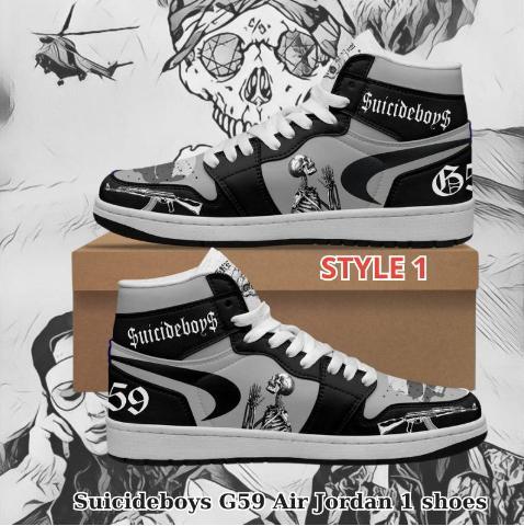 Vitestyle unveils the Suicideboys G59 Shoes, a cutting-edge fusion of streetwear aesthetics and high-end comfort. These avant-garde kicks boast a sleek silhouette, premium materials, and innovative design elements that pay homage to the iconic G59 brand.