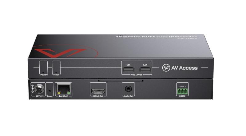 As more data centers centralize their servers and computers, the demand for remote access and control continues to grow. The AV Access 4KIPJ200 4K KVM over IP solution is designed to meet these needs across various sectors, including video surveillance, t