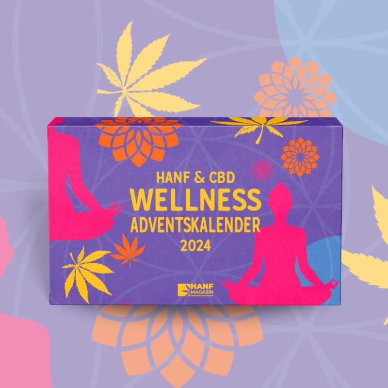 Hemp & C*B*D Wellness Advent Calendar 2024: Premium care and relaxation with the power of hemp