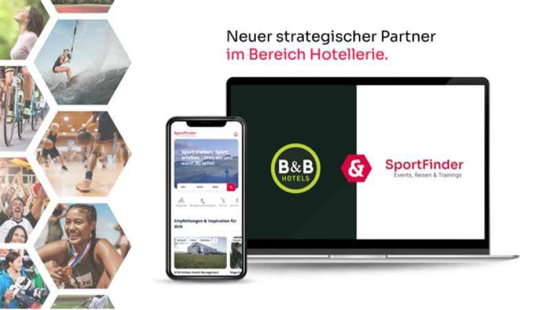 Plan your sports activities and find the perfect accommodation at the same time with B&B HOTELS CNE and SportFinder. ( (C) SportFinder)