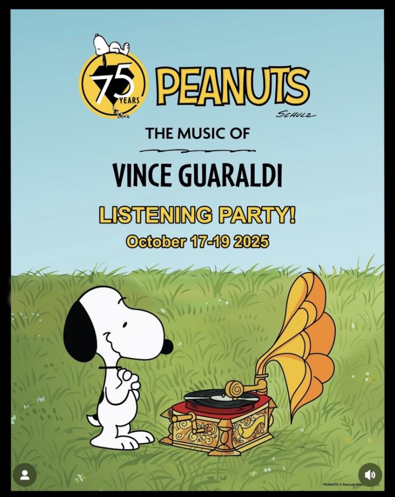 Celebrate Vince Guaraldi During The Record Store Day National Listening Party Weekend - October 17-19, 2025