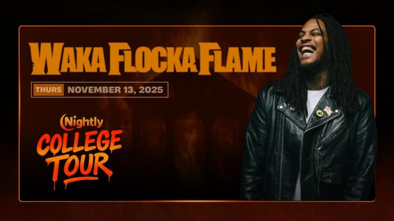 Waka Flocka Flame to Headline Nightly College Tour Launch in Austin