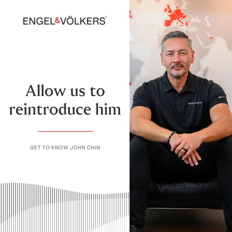 Engel & Volkers New Smyrna Beach Welcomes John Chin as Director of Growth and Business Development