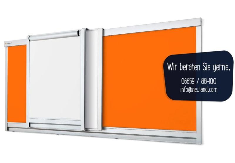 The Neuland sliding board system - efficient, modern and durable teaching design