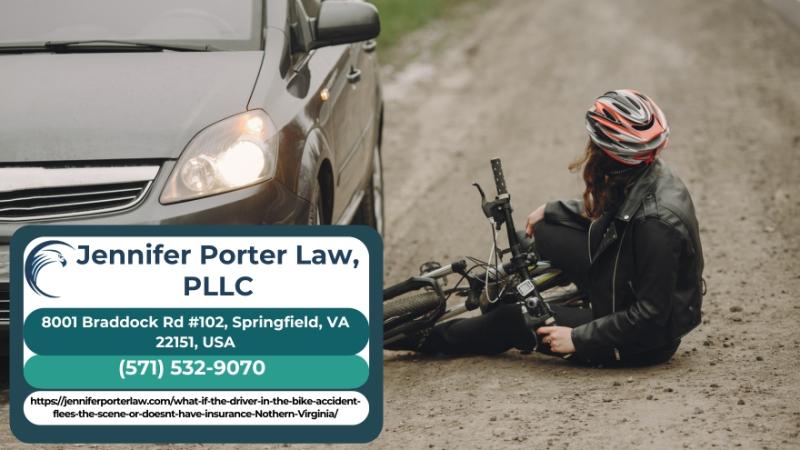 Fairfax Bicycle Accident Lawyer Jennifer Porter Issues Guidance On Hit-And-Run And Uninsured Driver Claims
