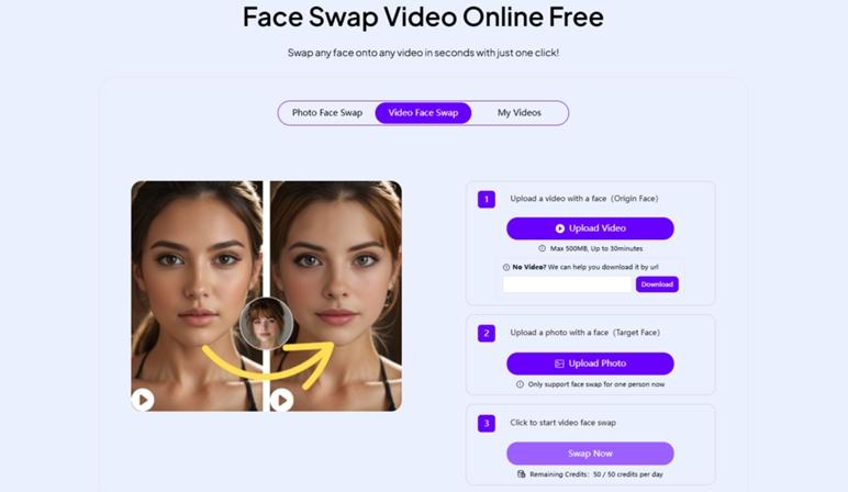 Face Swap Online: VideoFaceSwap Redefines the Future of AI-Powered Image Editing